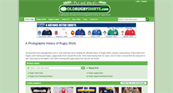 Desktop Screenshot of oldrugbyshirts.com